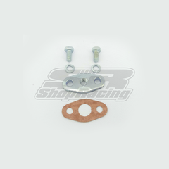 FLANGE ENTRADA DE ÓLEO TURBINA AÇO - BEEP TURBO