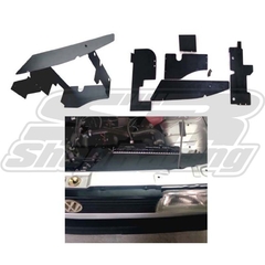 KIT DEFLETOR DO RADIADOR VW G1 PRETO - AÇO na internet