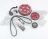 KIT POLIAS FUSCA POLI V RODA FONICA C/ ESTICADOR - VERMELHA - BEEP