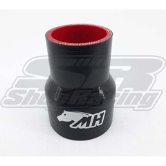 MANGOTE SILICONE REDUTOR RETO 2 1/4" ( 57MM ) x 2" ( 51MM ) PRETO - METAL HORSE