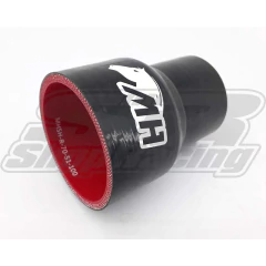 MANGOTE SILICONE REDUTOR RETO 2 3/4" ( 70MM ) x 2 1/2" ( 63MM ) PRETO - METAL HORSE - comprar online