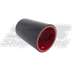 MANGOTE SILICONE RETO 2 1/4" ( 57MM ) x 100MM PRETO - BEEP TURBO