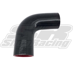 MANGOTE SILICONE CURVA 90° 3" ( 76MM ) x 130MM PRETO - BEEP TURBO - comprar online