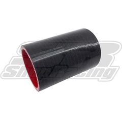 MANGOTE SILICONE REDUTOR RETO 2 1/2" ( 63MM ) x 2" ( 51MM ) PRETO - BEEP TURBO