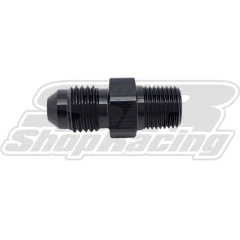NIPLE 4AN X 1/8" NPT PRETO - METAL HORSE - Shop Racing