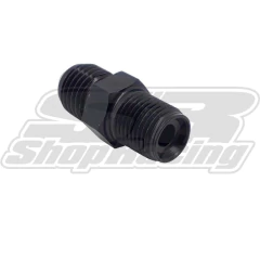 NIPLE 4AN x 1/8" NPT PRETO FURO 0.8MM - Shop Racing