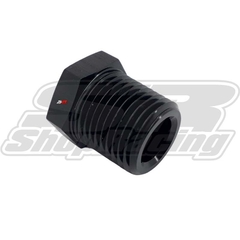 NIPLE ADAPTADOR MACHO 1/4" X 1/8" FEMEA PRETO - METAL HORSE - comprar online
