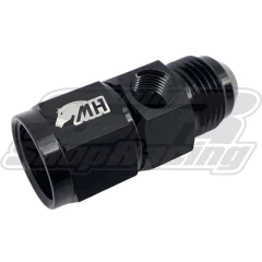 NIPLE ADAPTADOR 8AN MACHO / 8AN FEMEA COM SAIDA 1/8" NPT - METAL HORSE