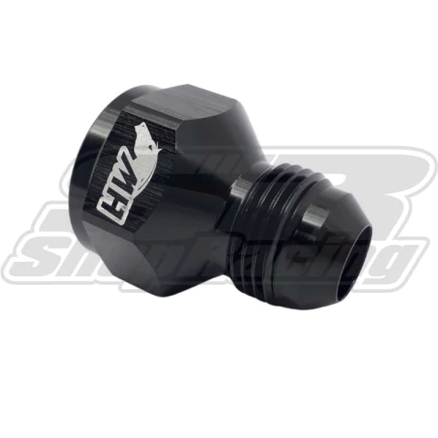 NIPLE REDUTOR 10AN FEMEA X 8AN MACHO CONICO PRETO - METAL HORSE