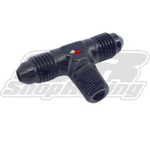 NIPLE T 3AN / 1/8" NPT / 3AN PRETO - METAL HORSE