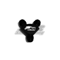 NIPLE Y 6AN PRETO - METAL HORSE