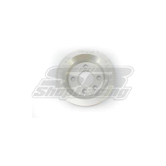 POLIA DO VIRABREQUIM VW AP 100MM PRATA - UNIQUE