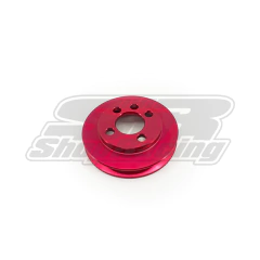 POLIA DO VIRABREQUIM VW AP 100MM VERMELHA - UNIQUE na internet