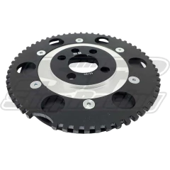POLIA RODA FONICA VW AP 8V 125MM C/ SUPORTE PRETA - UNIQUE - comprar online