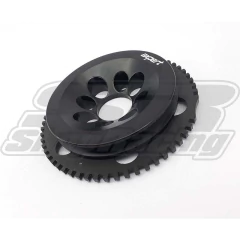 POLIA RODA FONICA VW AP 8V C/ SUPORTE PRETA - EXPERT na internet