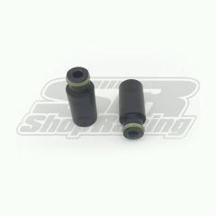 PROLONGADOR DE BICO INJETOR 42MM ALUMINIO PRETO - POKE PARTS