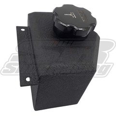 RESERVATORIO AGUA VW GOL G2 / G4 INOX PRETO TEXTURIZADO C/ TAMPA C/ VISOR - MSP - Shop Racing