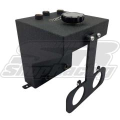 SURGE TANK C/ SUPORTE DUPLO P/ BOMBA MERCEDES - INOX 4L - MSP