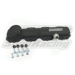 TAMPA DE VÁLVULA GM 8V F2 PRETO TEXTURIZADO / PRETO 12AN - STRONGER