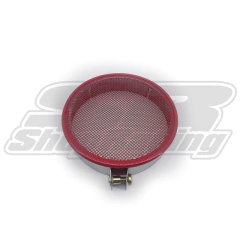 TELA PARA TURBINA 4" ALUMINIO VERMELHA