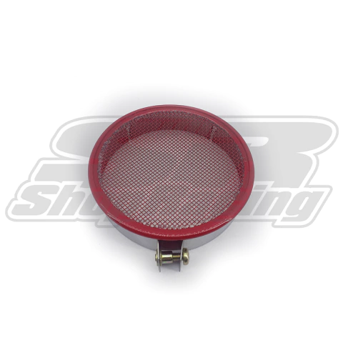 TELA PARA TURBINA 4" ALUMINIO VERMELHA