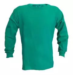 Remeras algodón peinado 24/1 MANGA LARGA niño - Punto Trabajo - Remeras lisas para estampar