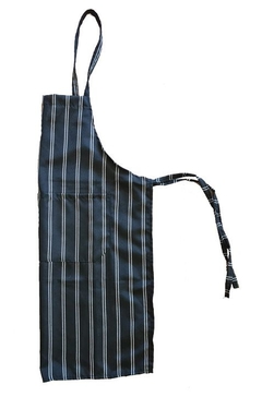 Delantal Rayado Gastronomico Gabardina
