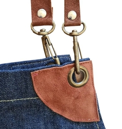 Delantal Jean Cuerina Gastronomico - comprar online