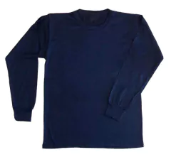 Remera Manga larga algodón peinado 24/1. - tienda online