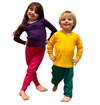 Pijama Niño Camiseta Manga Larga Y Pantalón 100% Algodón