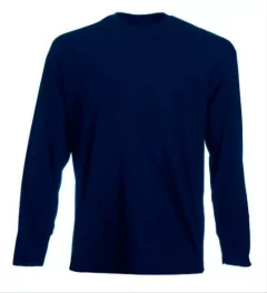 Remera Manga larga algodón peinado 24/1. - comprar online