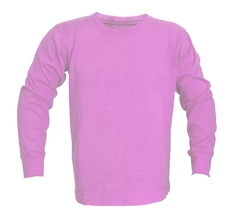 Remeras algodón peinado 24/1 MANGA LARGA niño - tienda online