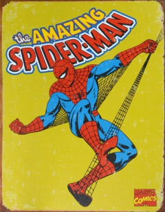 Imagen de Chapa Superhéroes Vintage Style