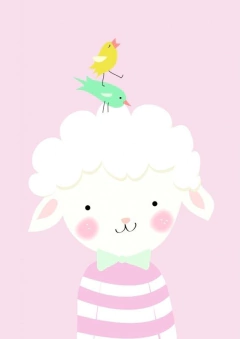 Bastidor Nórdico Infantil - Ahi Tenes la Puerta