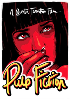 Bastidor Pulp Fiction - Ahi Tenes la Puerta