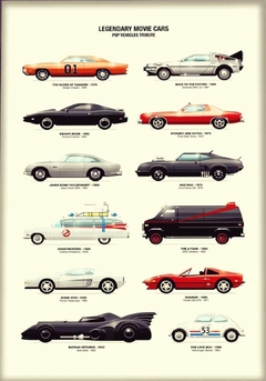 Cuadro Autos del Cine en internet