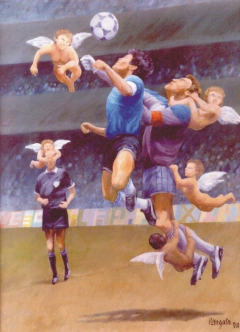 Imagen de Cuadro Maradona