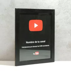 Cuadro Youtube Personalizado - comprar online