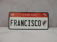 Chapa Fan Personalizada - Ahi Tenes la Puerta