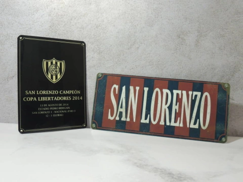 Pack Chapas San Lorenzo