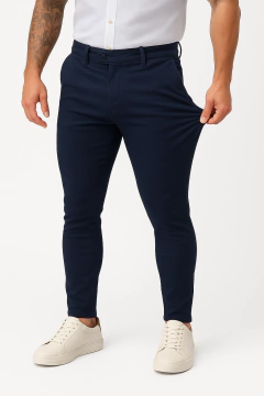 calça alfaiataria skinny cós transpassado na internet