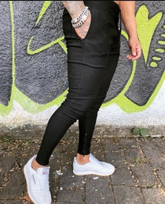calça bengaline com ziper na barra bt - store95