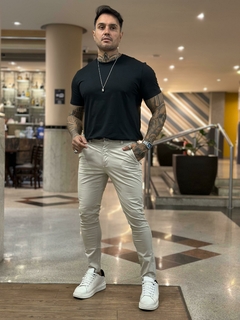 Calça de alfaiataria premium lleva Denim - store95