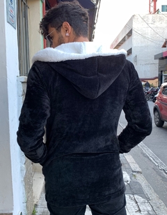 cardigan unissex tricô aveludado pelúciado - store95