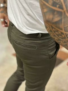 Calça de alfaiataria premium lleva Denim