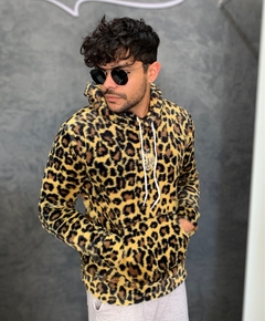 blusa teddy- canguru - animal print na internet
