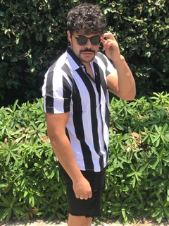 camisa listrada unissex - store95