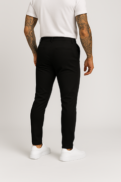kit 3 calça alfaiataria slimfit exclusiva preta, azul, e bege na internet