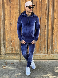 conjunto de inverno veludo cristal (roxo)