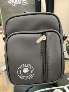 Shoulder Bag blessed - preta na internet